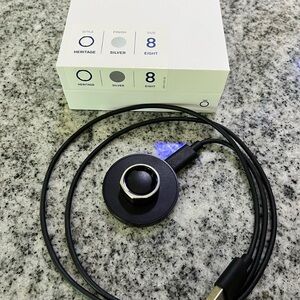 Oura heritage silver size 8